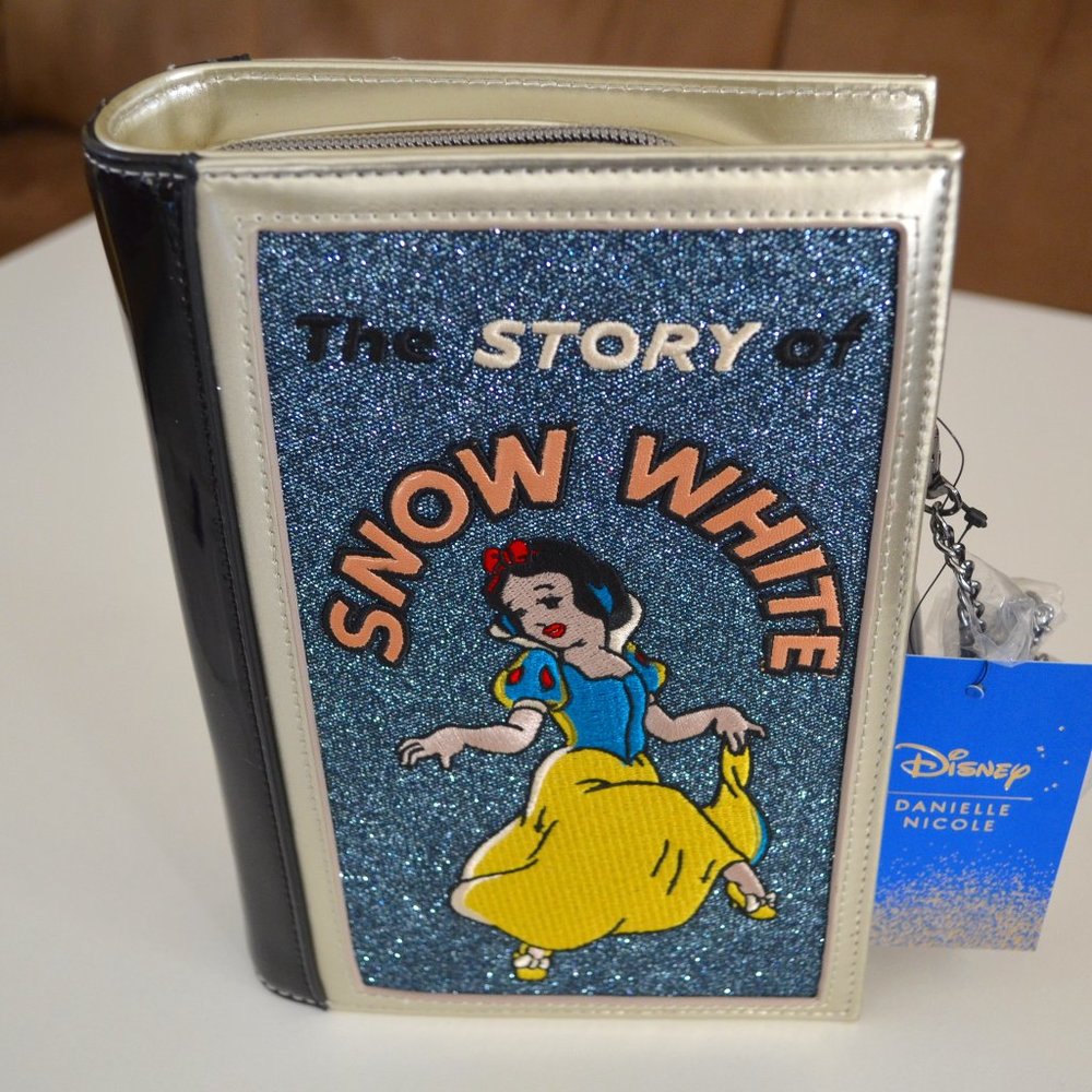 Danielle Nicole Disney Snow White Book Clutch Bag